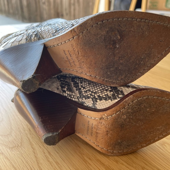 Isabel Marant snakeskin booties - Picture 15 of 15